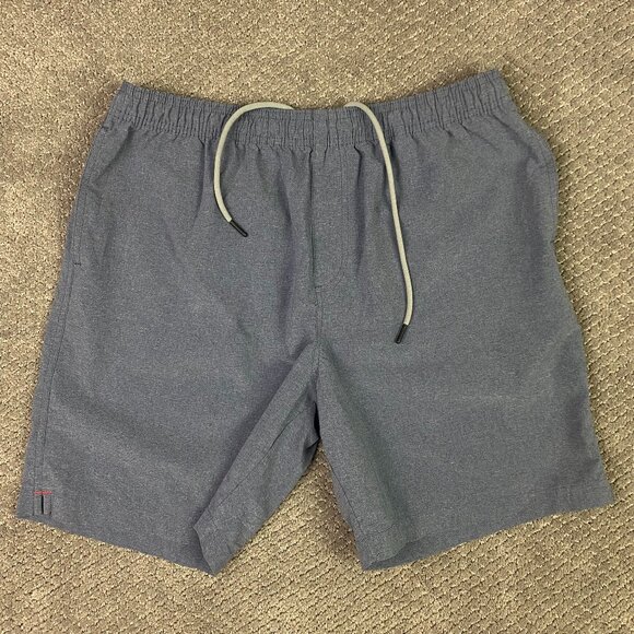 Chubbies Shorts Men's Large Gray 7" Inseam Drawstring Running Gym Training - Picture 1 of 12